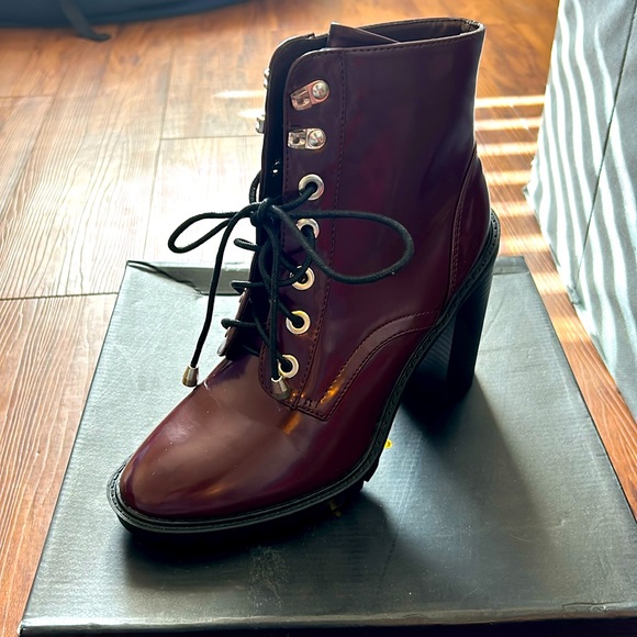 Shoes - Burgundy Booties